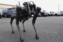 Robot Dog Reports for Duty