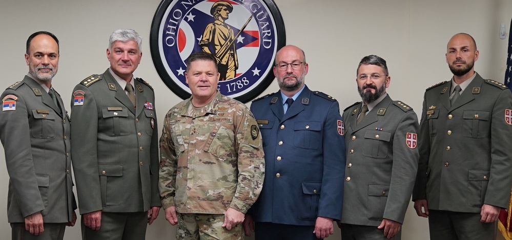 Serbian Armed Forces chaplains visit Ohio