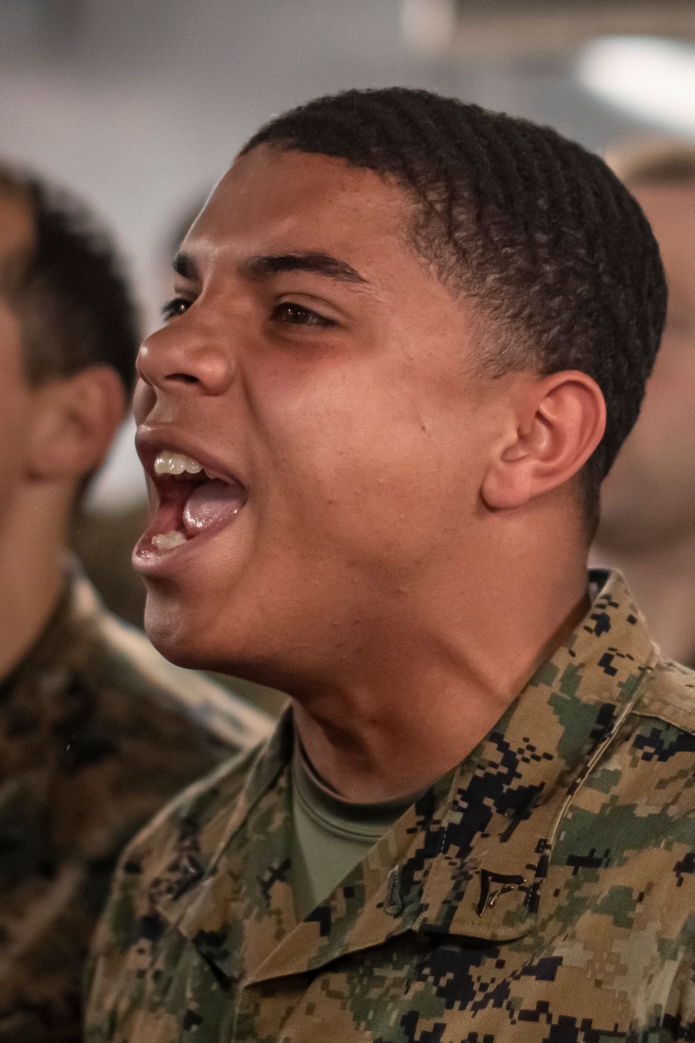 Lance Corporal Seminar Graduation Aboard USS Gunston Hall