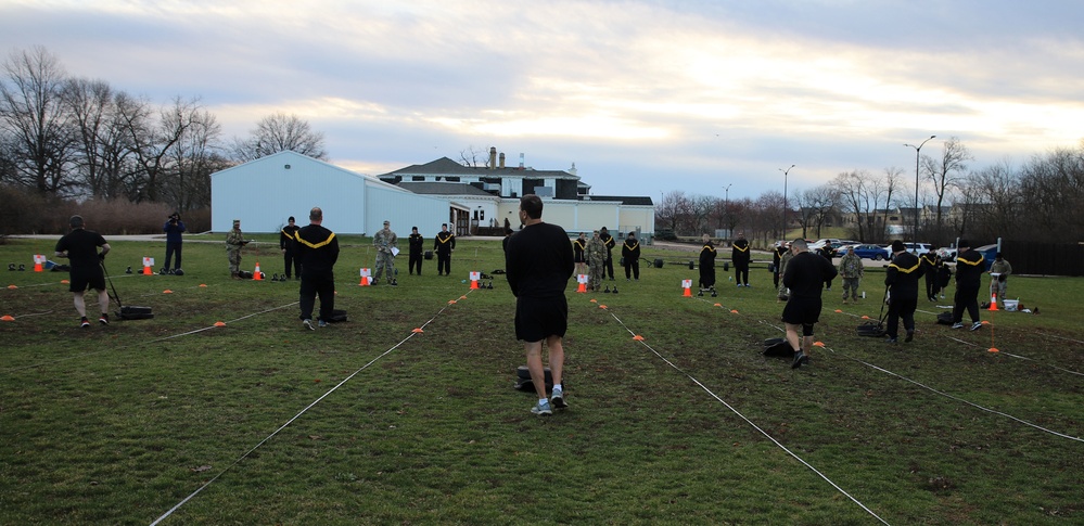 RIA Soldiers take newly revised fitness test