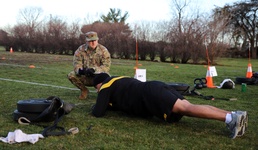 RIA Soldiers take newly revised fitness test