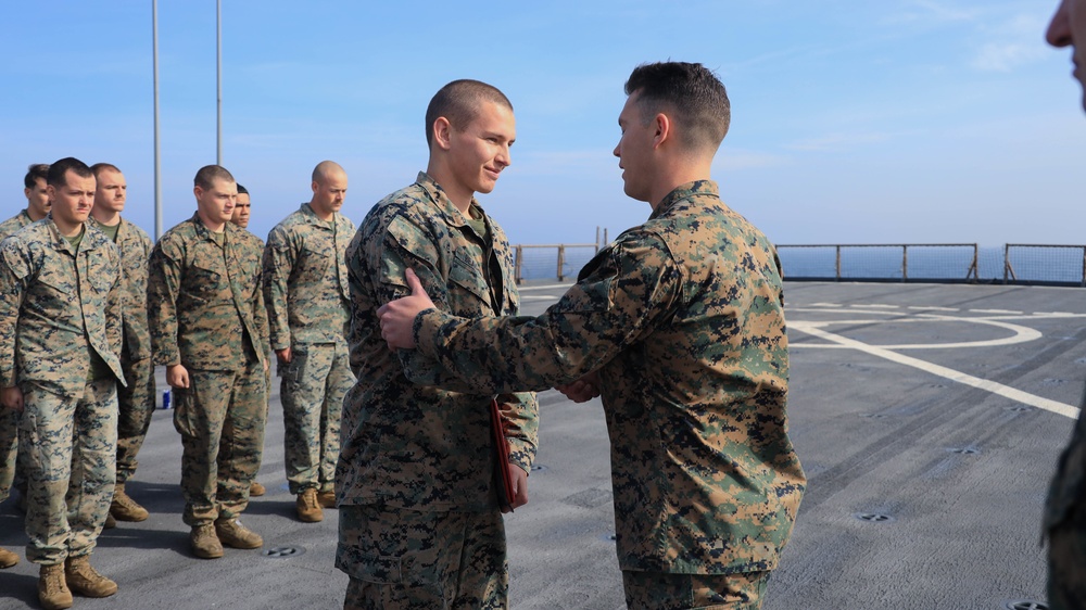 NAM Ceremony Aboard USS Gunston Hall
