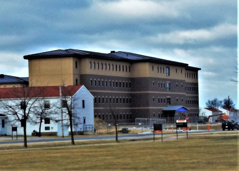 Second barracks project at Fort McCoy, funded in FY ’20, surpasses 75 percent complete