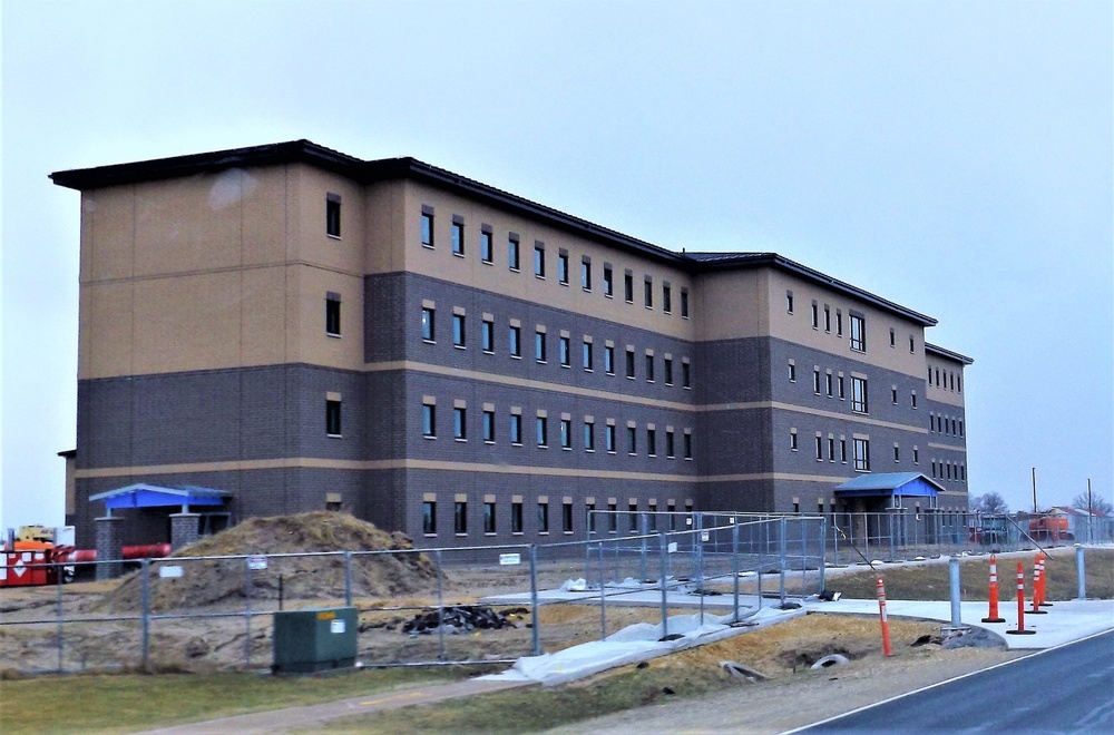 Second barracks project at Fort McCoy, funded in FY ’20, surpasses 75 percent complete