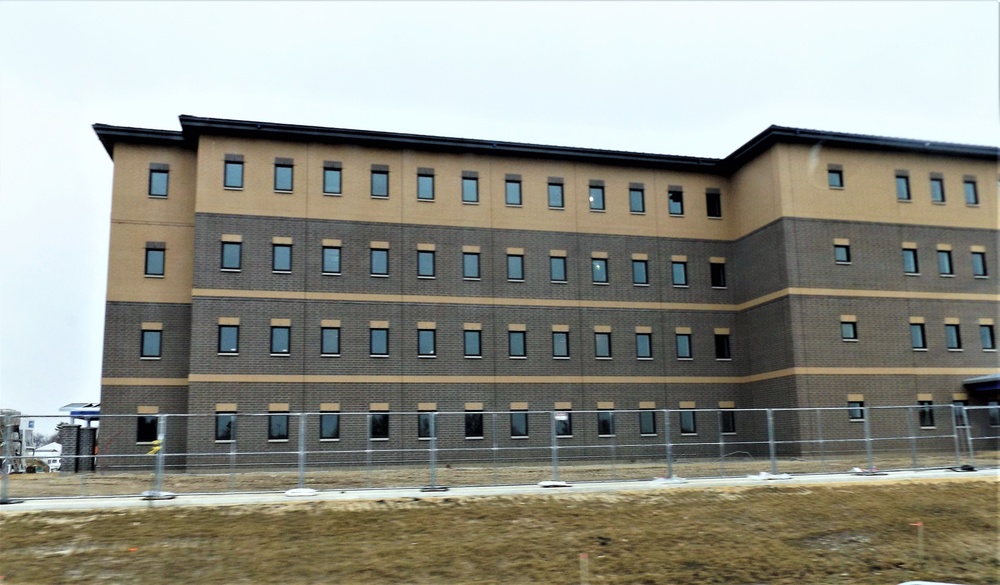 Second barracks project at Fort McCoy, funded in FY ’20, surpasses 75 percent complete