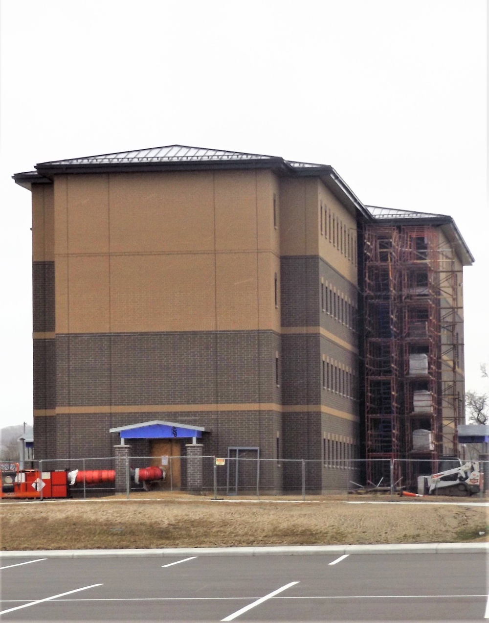 Second barracks project at Fort McCoy, funded in FY ’20, surpasses 75 percent complete