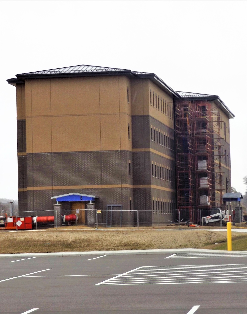 Second barracks project at Fort McCoy, funded in FY ’20, surpasses 75 percent complete