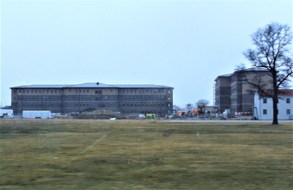 Second barracks project at Fort McCoy, funded in FY ’20, surpasses 75 percent complete