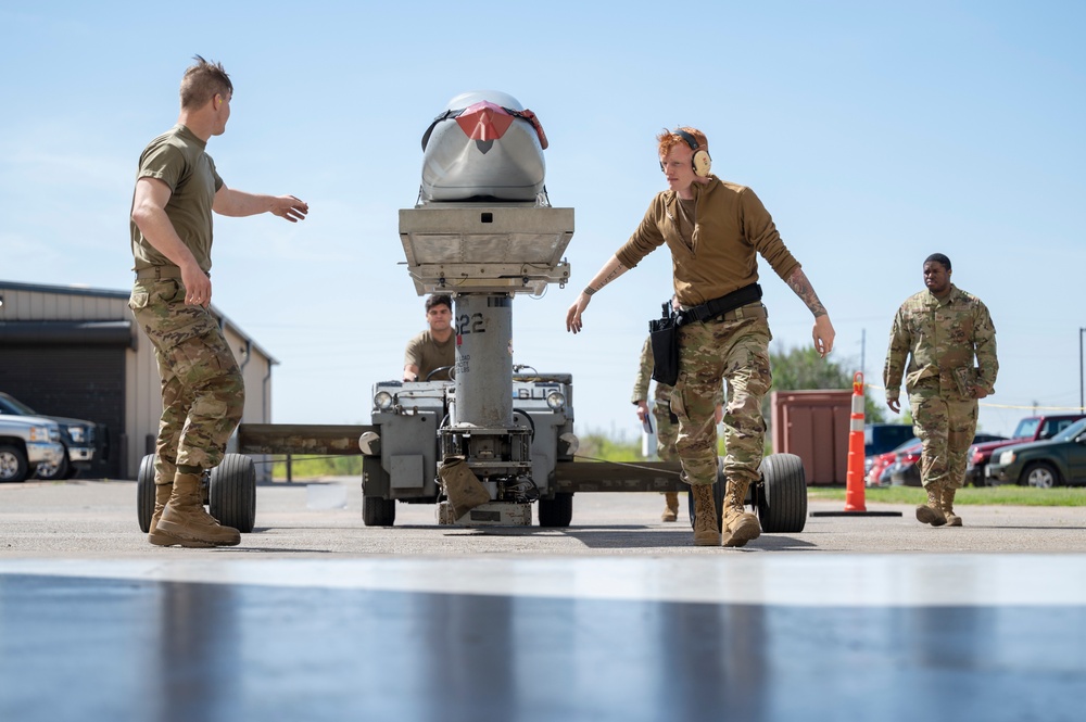 Abilene Military Affairs Committee tours Dyess Air Force Base