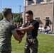 U.S. Marines attend a graduation