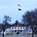 American Flag and Fort McCoy