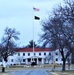 American Flag and Fort McCoy