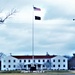 American Flag and Fort McCoy