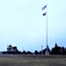 American Flag and Fort McCoy