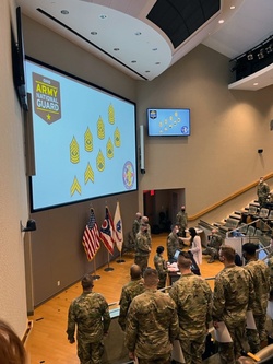Ohio National Guard Soldiers take their next steps during mass promotion ceremony