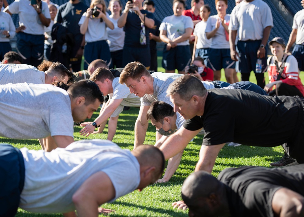 NCR service members HIIT it out of the park