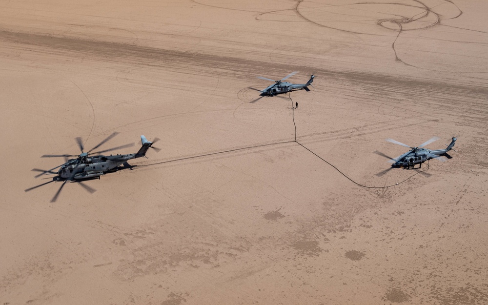 HSC 21, HMH 361 Conduct MUMT Training Exercise