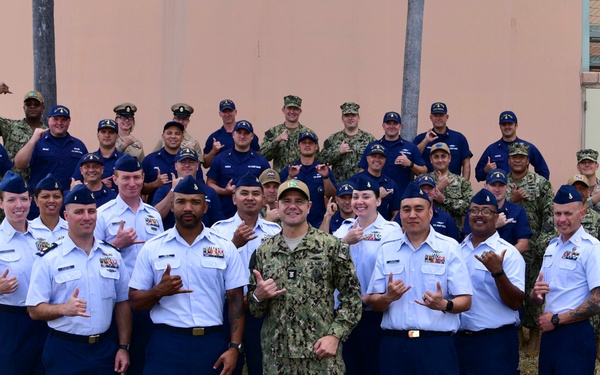 JBPHH Chiefs Mess Hosts Prospective Coast Guard Chief Petty Officers