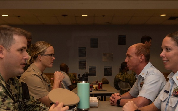 JBPHH Chiefs Mess Hosts Prospective Coast Guard Chief Petty Officers