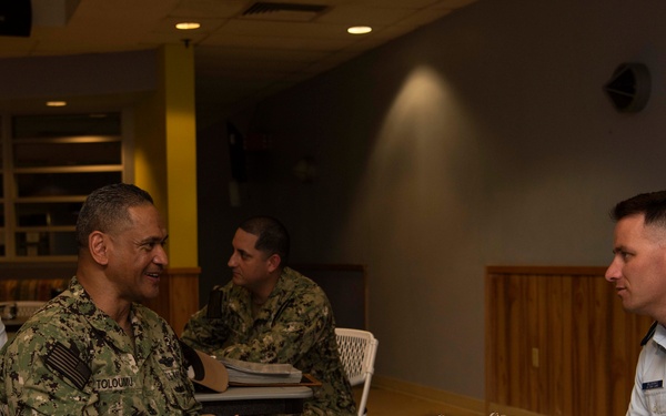 JBPHH Chiefs Mess Hosts Prospective Coast Guard Chief Petty Officers