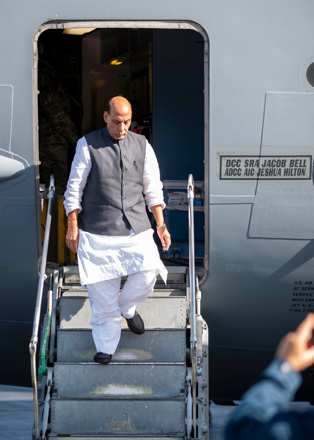 U.S. Indo-Pacific Command hosts the Indian Minister of Defense Rajnath Singh
