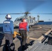 USS San Jacinto conducts flight quarters.