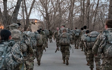 Mountain Ranger Battalion Ruck March