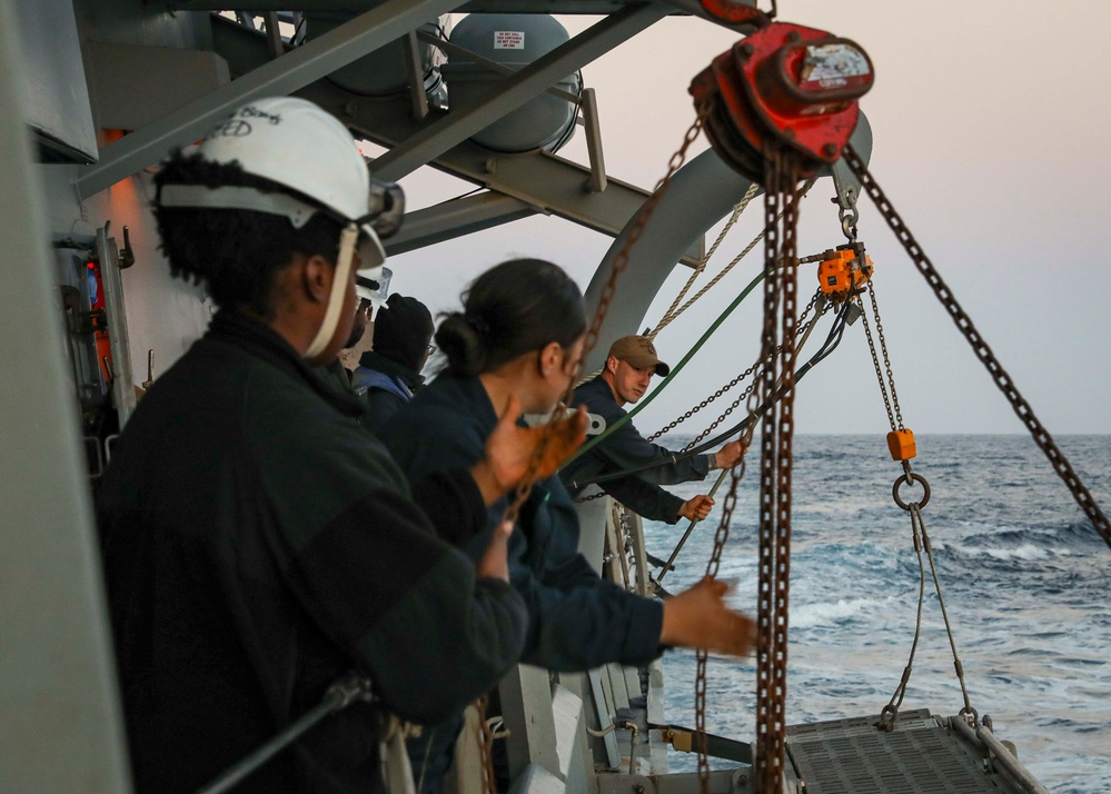 USS Porter (DDG 78) Sea and Anchor