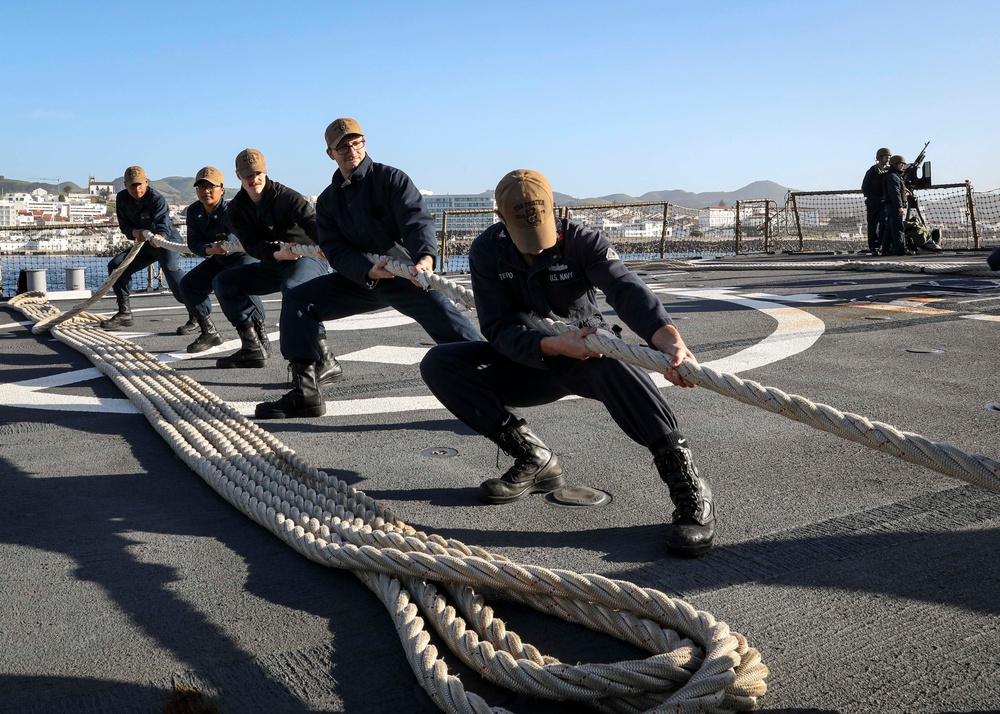 USS Porter (DDG 78) Sea and Anchor