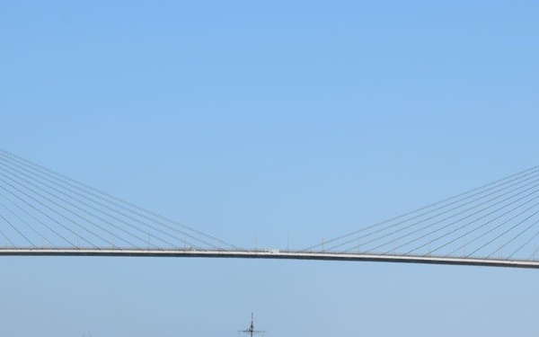 USS Mount Whitney Suez Canal Transit