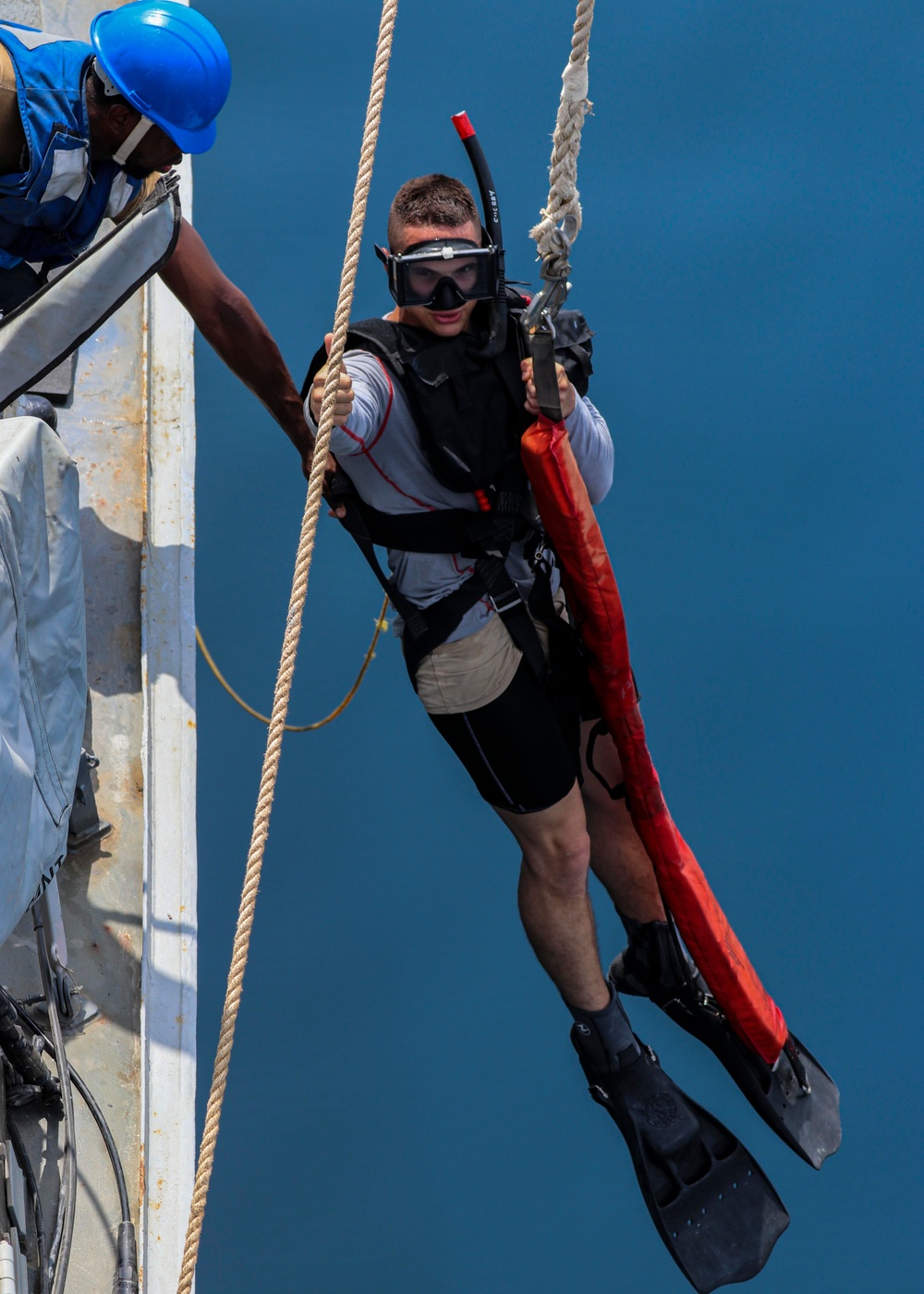 Gridley conducts a Search and Rescue (SAR) drill