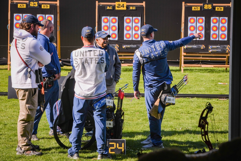 Invictus Games Team U.S. Archery