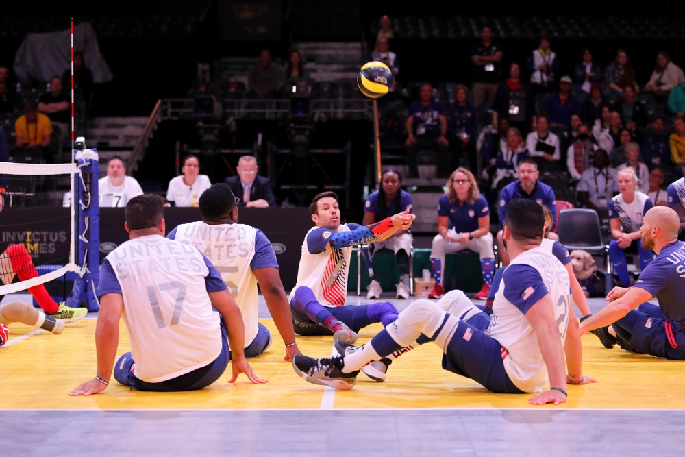 Invictus Games Team U.S. – Sitting Volleyball