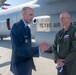 136AW Airmen Receive Coins at FIDAE 2022