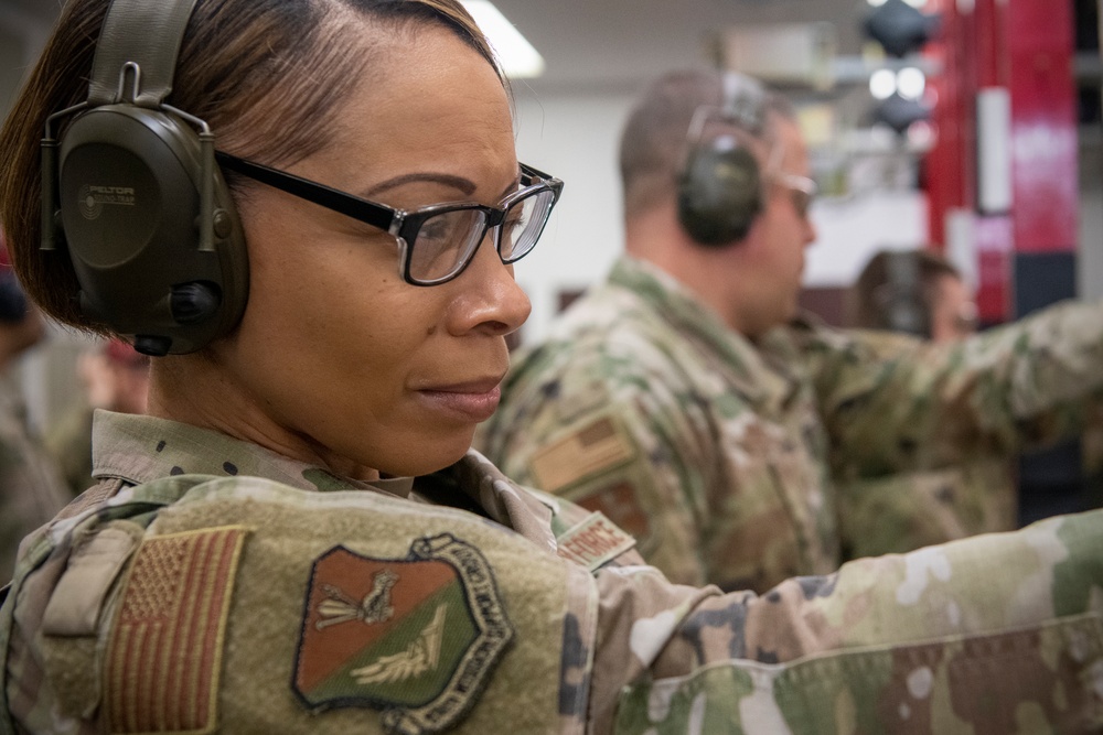 374th SFS riot control training during SRI