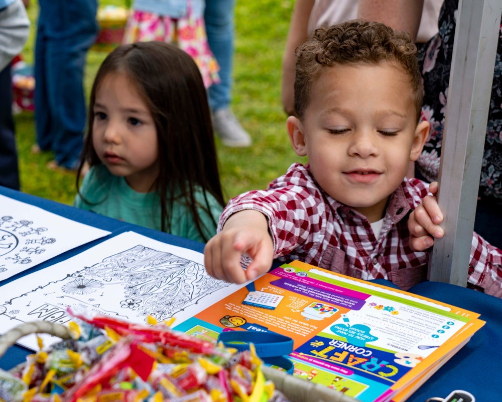 CFAY Ikego hosts Easter egg hunt event
