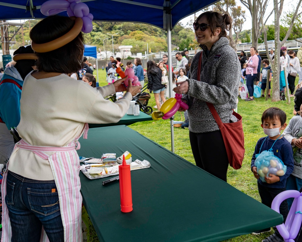 CFAY Ikego hosts Easter egg hunt event