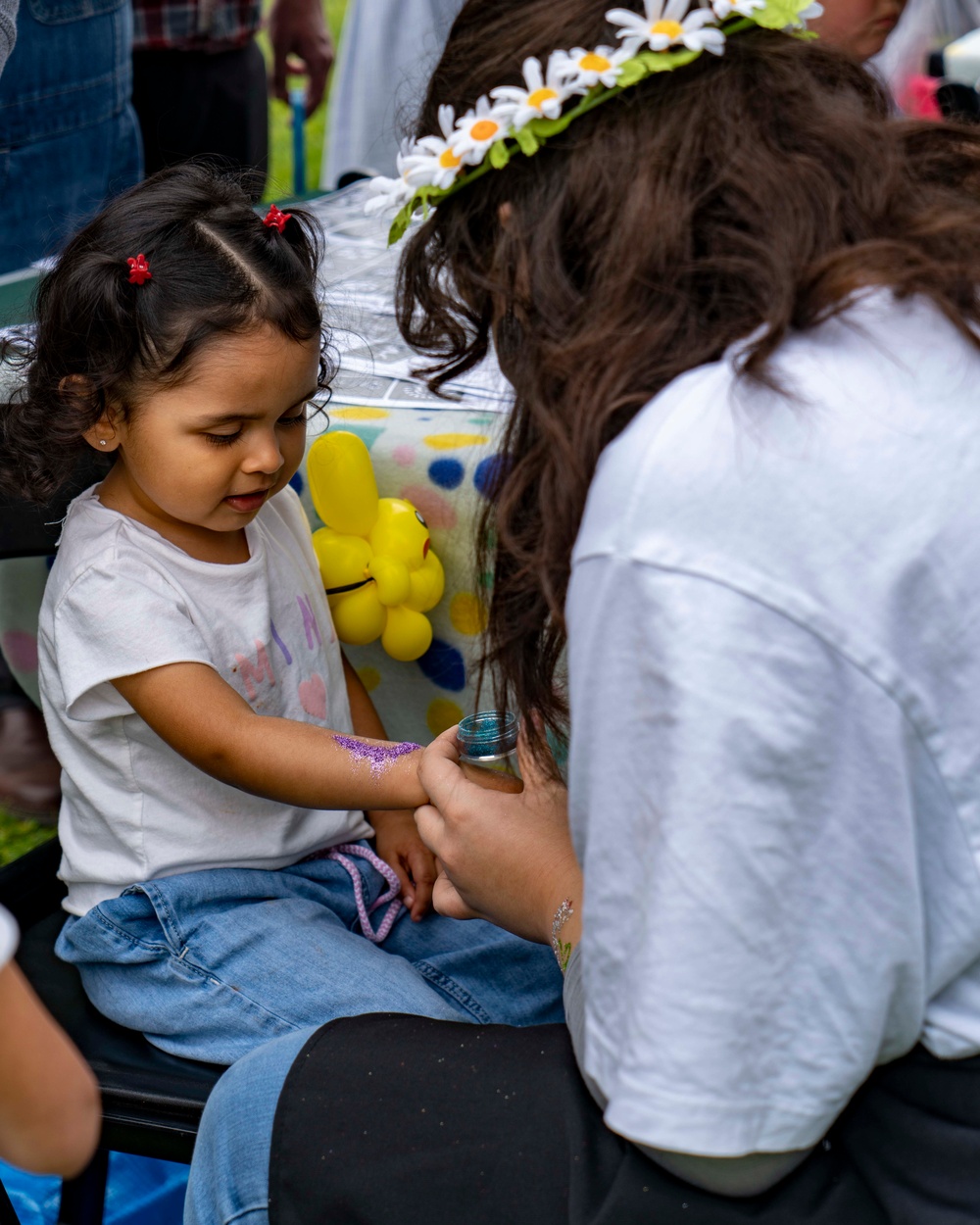 CFAY Ikego hosts Easter egg hunt event