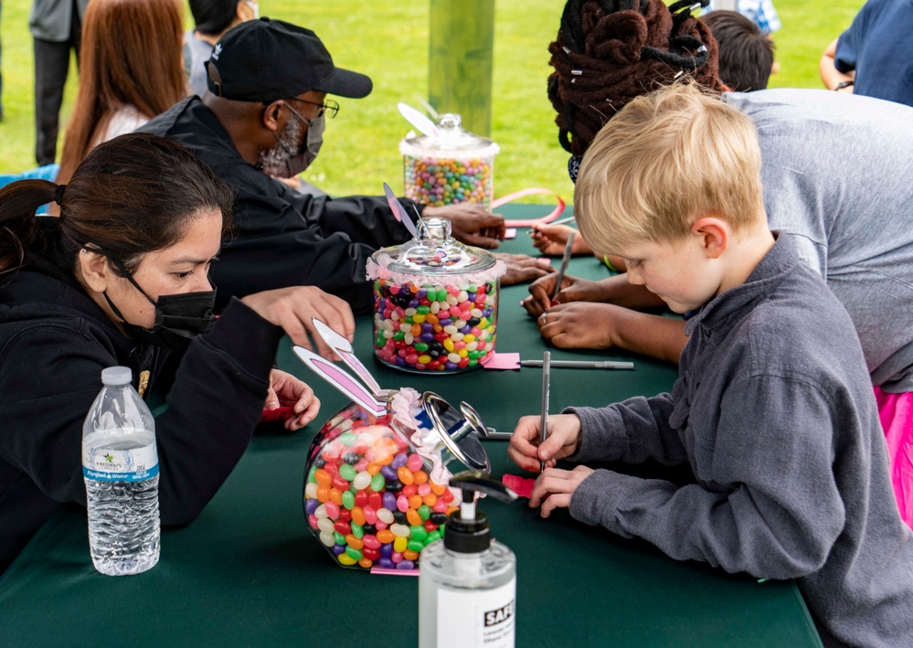 CFAY Ikego hosts Easter egg hunt event