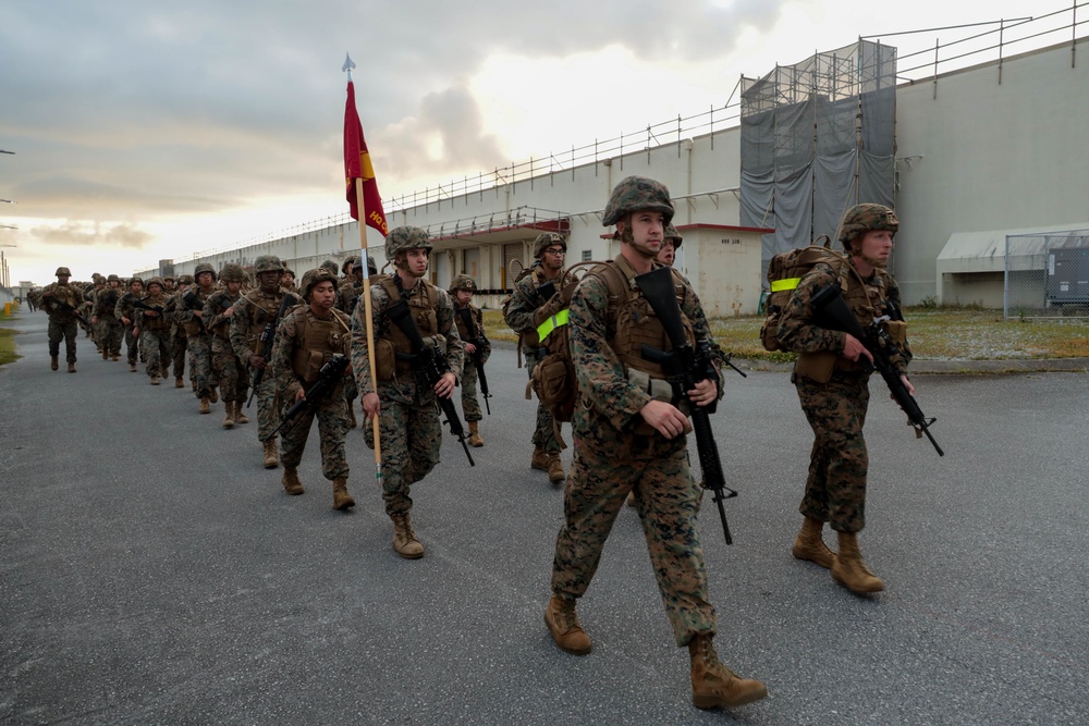 Marines with CLR-37 conduct combat conditioning