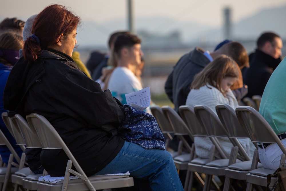 MCAS Iwakuni Chapel celebrates Easter with sunrise service, Easter egg hunt