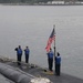 USS Alexandria Moors in Yokosuka, Japan