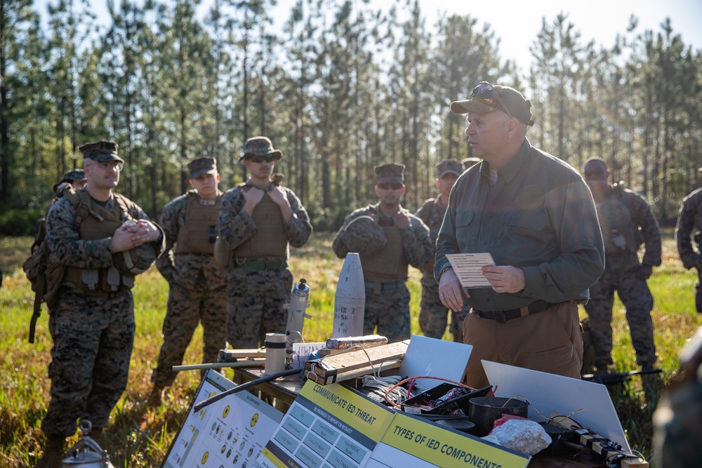 Atlantic Dragon | CLR-37 Marines conduct field craft training