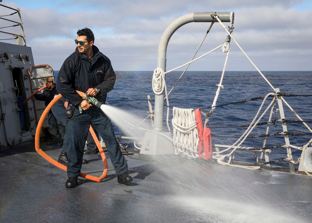 USS Porter (DDG 78) Freshwater Washdown