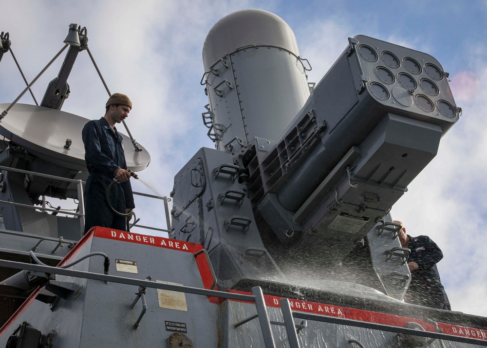 USS Porter (DDG 78) Freshwater Washdown