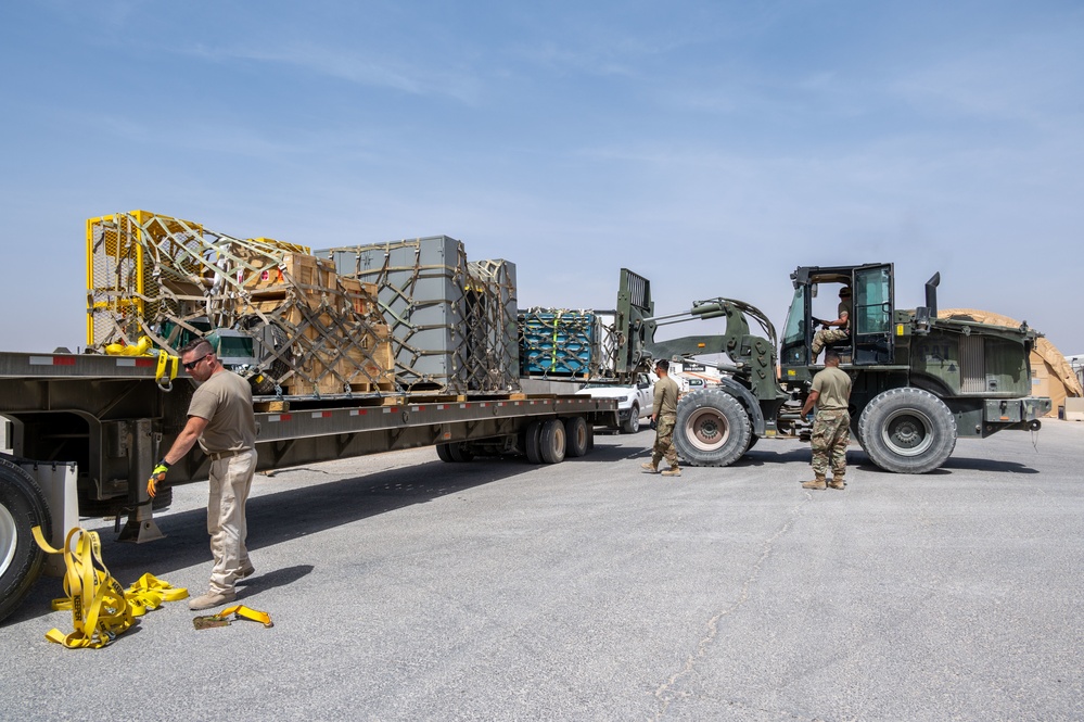 332d Expeditionary Logistics Readiness Squadron Traffic Management Operations moves what matters
