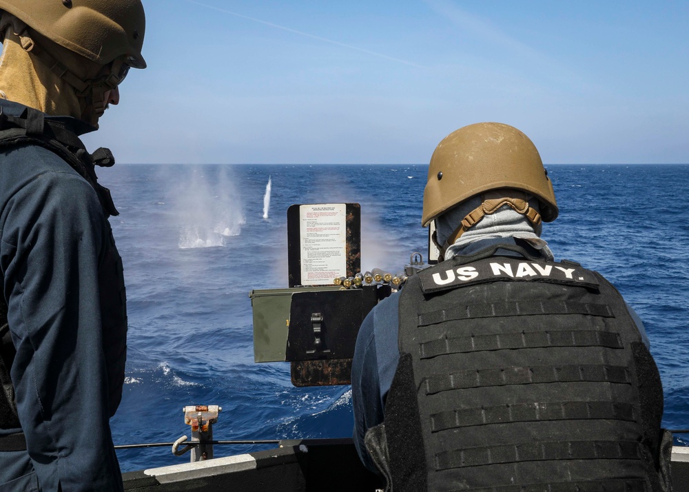 USS Porter (DDG 78) Live-fire Exercise