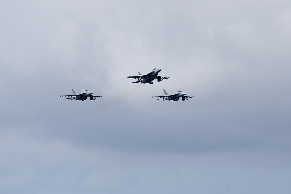 VAQ-142 Aerial Change of Command