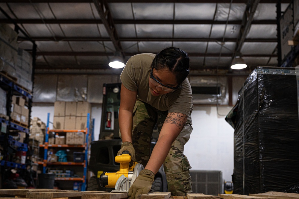 New upcycle program allows airmen to create wooden furniture