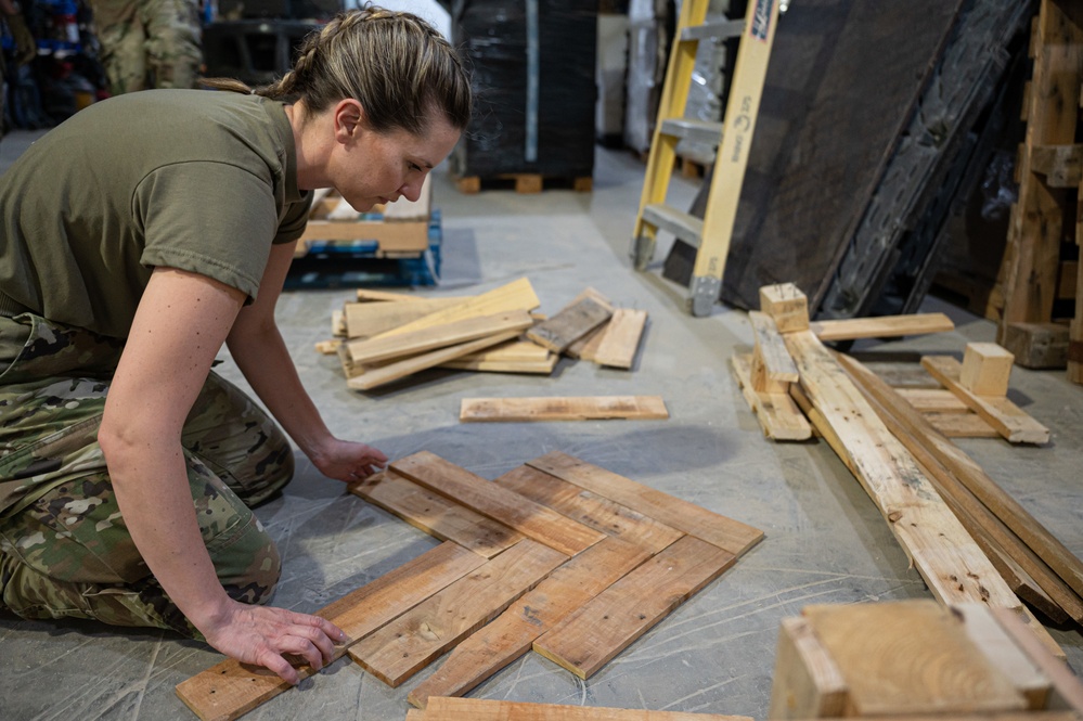 New upcycle program allows airmen to create wooden furniture